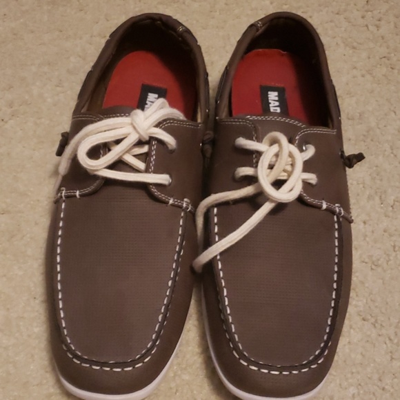 Men's Steve Madden brown loafers size 9.5 - Picture 1 of 3